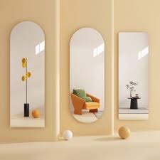 Unbreakable Imported Oval Shape Mirror